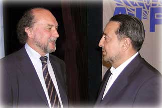 Gianni Merlo (left) and Carlos Garcia